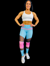 Load image into Gallery viewer, Troy Luxor Cotton Candy Yoga Leggings With High-Waist