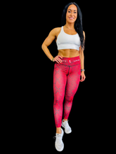 Load image into Gallery viewer, Troy Luxor Women&#39;s High-Waist Leggings Red Dragon