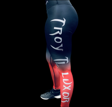 Load image into Gallery viewer, Troy Luxor Women&#39;s High-Waist Leggings Pink Watermelon