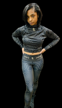 Load image into Gallery viewer, Troy Luxor Women&#39;s Three Piece Set Fitness Outfits