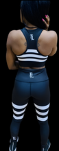 Load image into Gallery viewer, Troy Luxor Women&#39;s Cashmere Strips Fitness Outfits