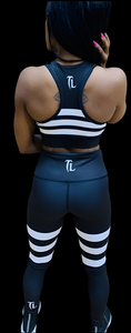 Troy Luxor Women's Cashmere Strips Fitness Outfits