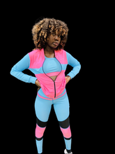 Load image into Gallery viewer, Troy Luxor Cotton Candy Yoga Fitness Outfit