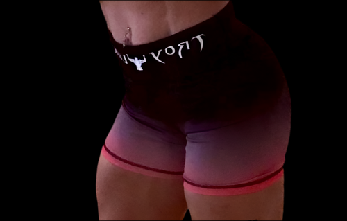 Troy Luxor Women's High-Waist Ombre' Shorts