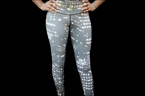 Troy Luxor Women's City Green High Waisted Leggings