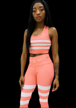 Load image into Gallery viewer, Troy Luxor Women&#39;s Cashmere Strips Fitness Outfits