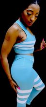 Load image into Gallery viewer, Troy Luxor Women&#39;s Cashmere Strips Fitness Outfits