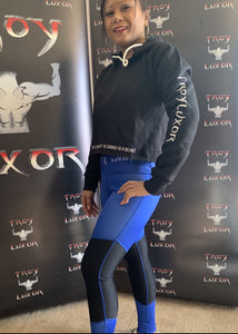 Troy Luxor Women's High waist Leggings Blue Diamond