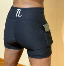 Load image into Gallery viewer, Troy Luxor Women&#39;s High Waist Pocket Shorts