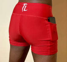 Load image into Gallery viewer, Troy Luxor Women&#39;s High Waist Pocket Shorts