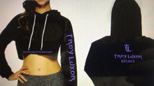 Load image into Gallery viewer, Troy Luxor Women&#39;s Classic Crop Top Hoodies