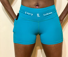 Load image into Gallery viewer, Troy Luxor Women&#39;s High Waist Pocket Shorts