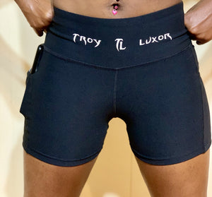 Troy Luxor Women's High Waist Pocket Shorts